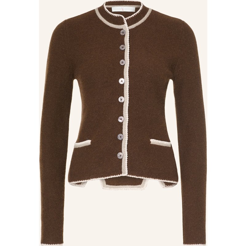 Johann & Johanna Strickjacke Mit Cashmere braun