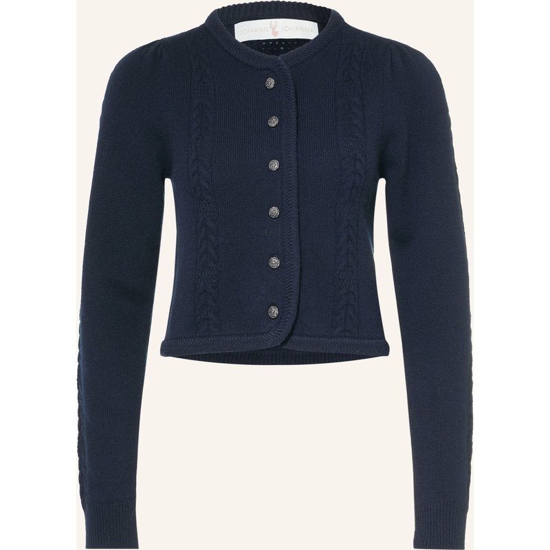 Johann & Johanna Strickjacke blau