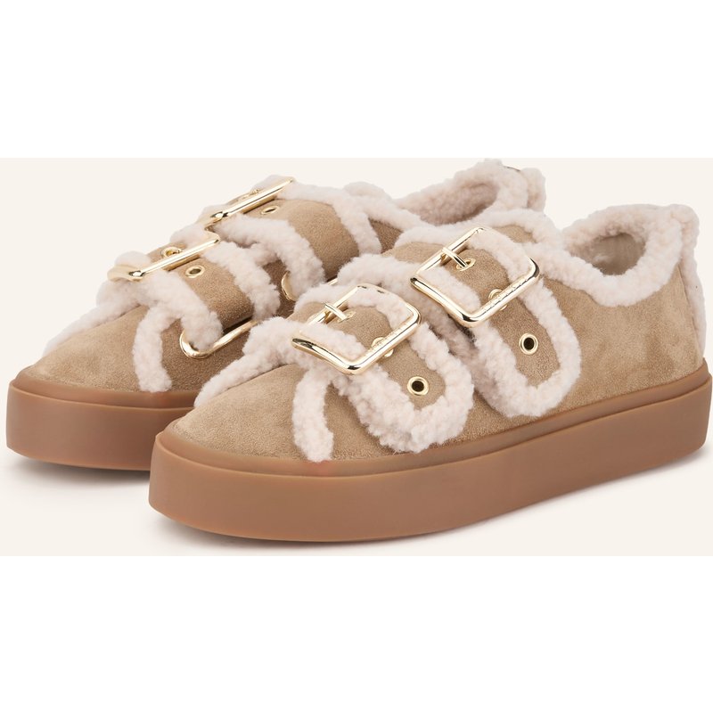 Inuikii Sneaker Low Velcro beige