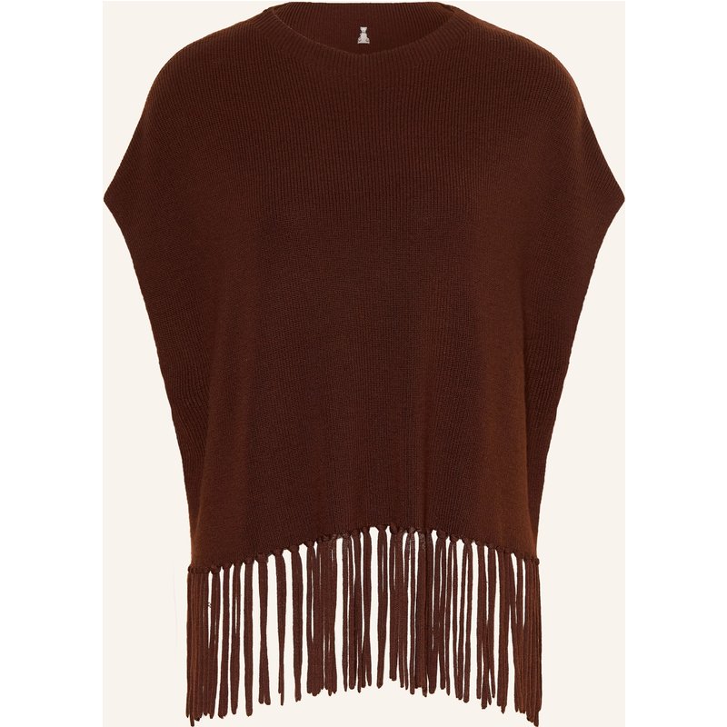 Patrizia Pepe Poncho braun