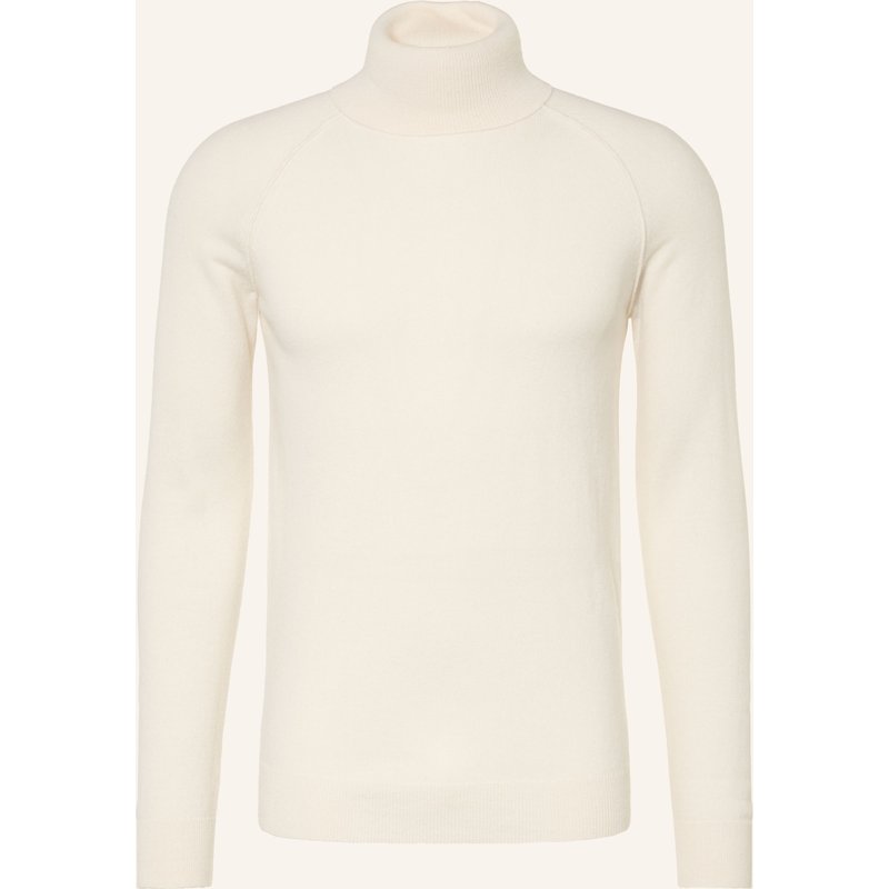 Paul Rollkragenpullover Aus Cashmere weiss