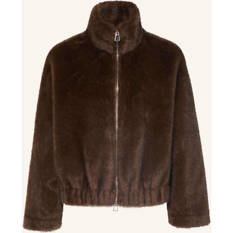Lilienfels Kunstfell-Jacke braun