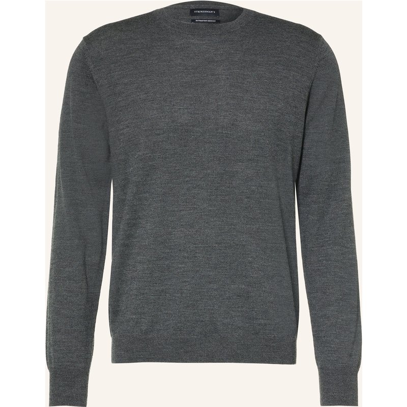 Strokesman's Pullover Aus Merinowolle grau