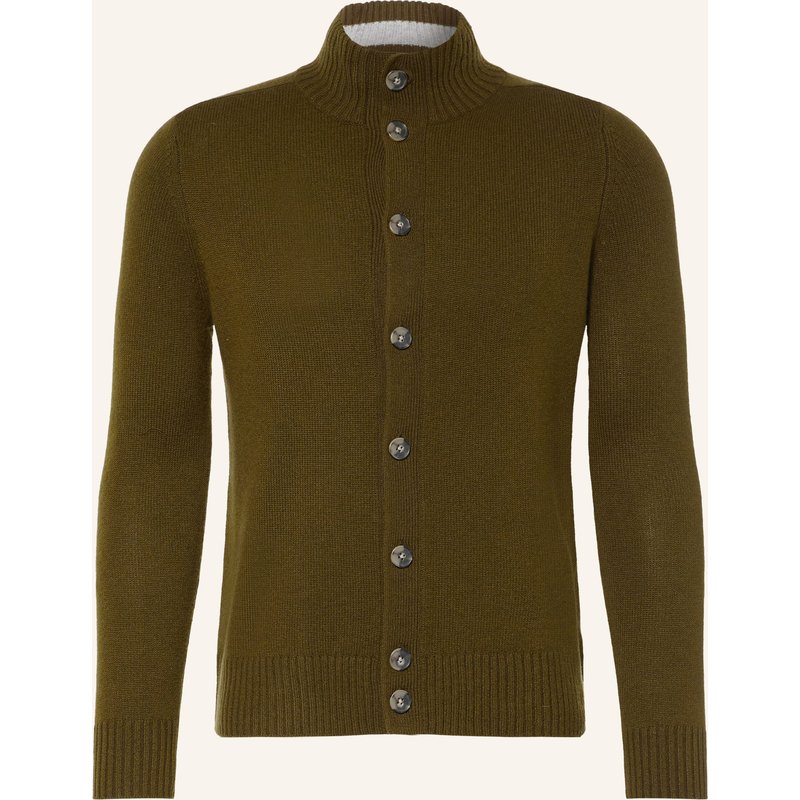 Strokesman's Strickjacke Aus Cashmere gruen