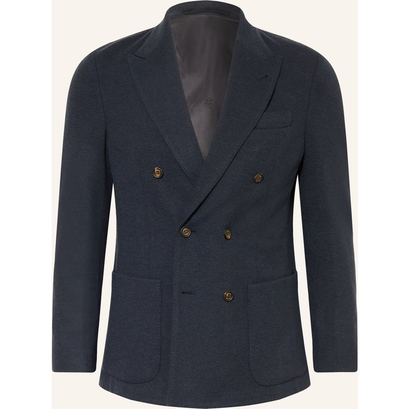 Eleventy Jerseysakko Extra Slim Fit blau