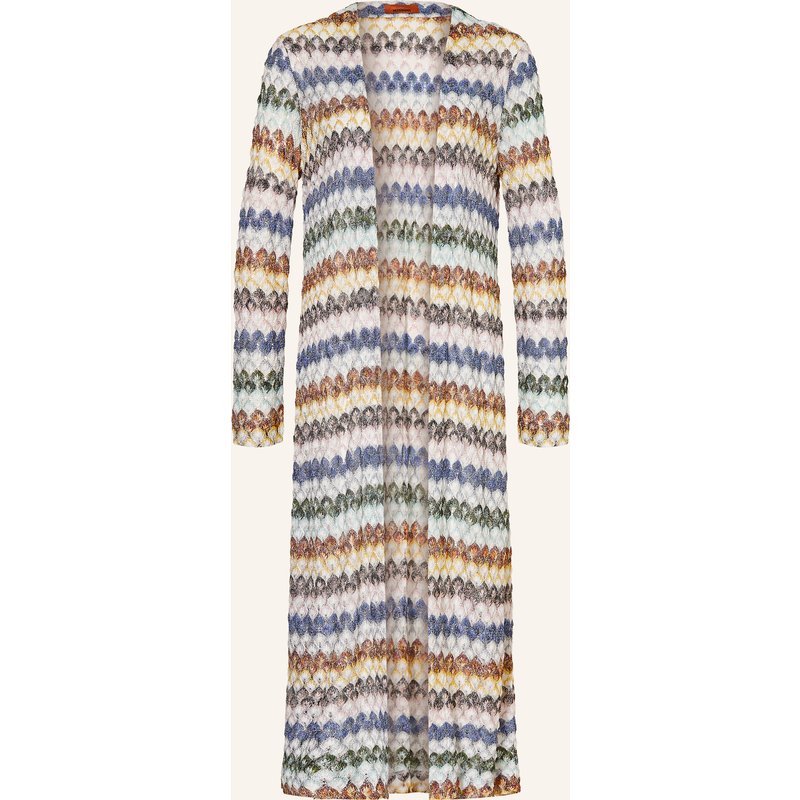Missoni Strickhülle Mit Glitzergarn weiss