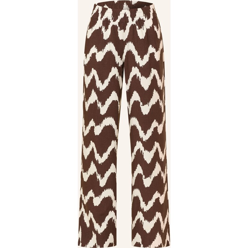 Opus Pants Marlenehose Malotta braun