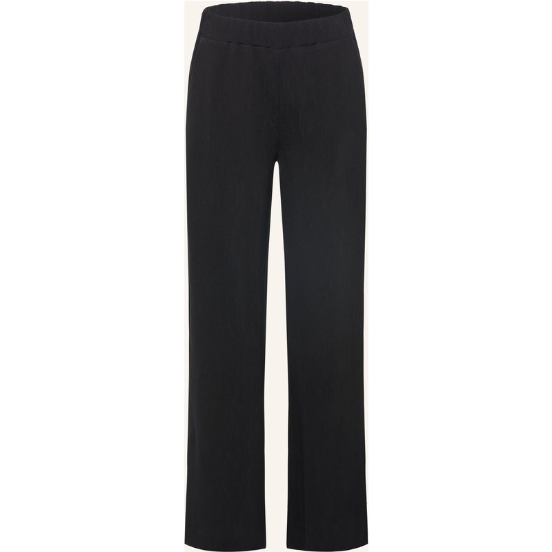 Opus Pants Marlenehose Mucia Moss schwarz