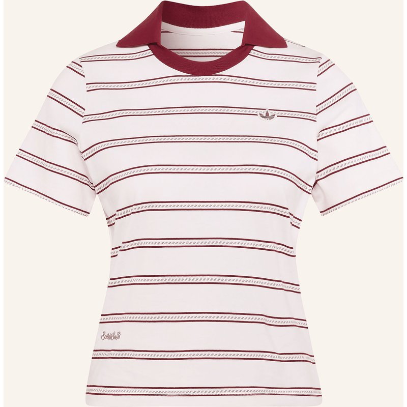 Adidas Originals Jersey-Poloshirt Resort rot