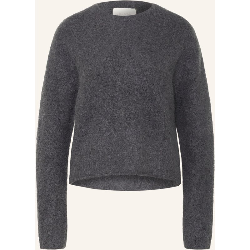 Juvia Pullover Solea Mit Alpaka grau