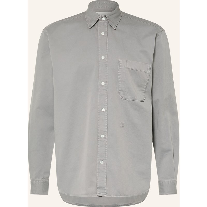 Closed Hemd Comfort Fit grau