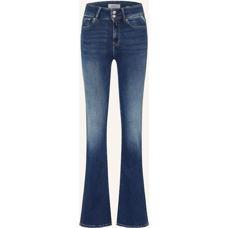 Replay Flared Jeans New Luz blau
