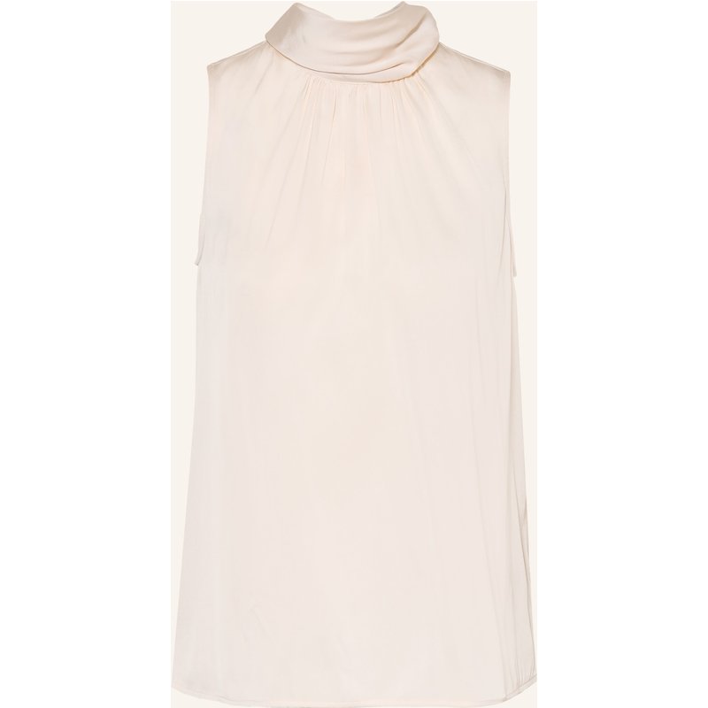 Van Laack Schluppentop Vl-Catali Aus Satin weiss