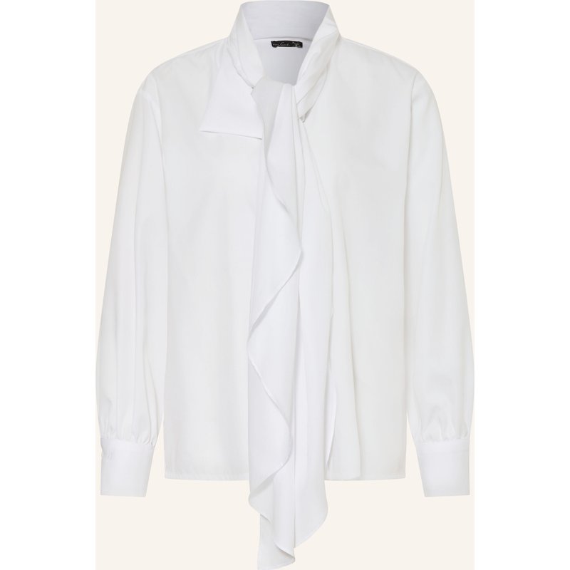 Van Laack Schluppenbluse Vl-Uzma-Xx weiss