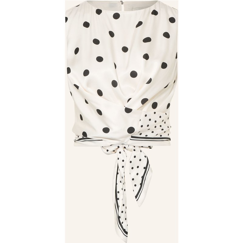 Ted Baker Blusentop Veiraa Aus Satin weiss