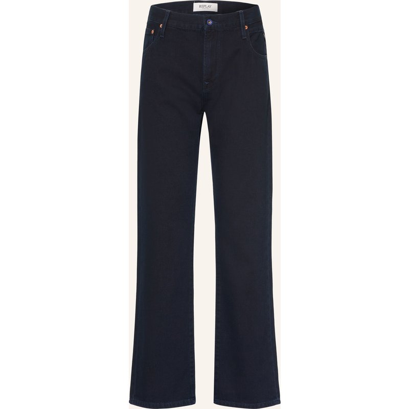 Replay Jeans Aideen Straight Fit blau