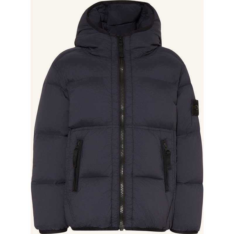 Stone Island Junior Steppjacke blau
