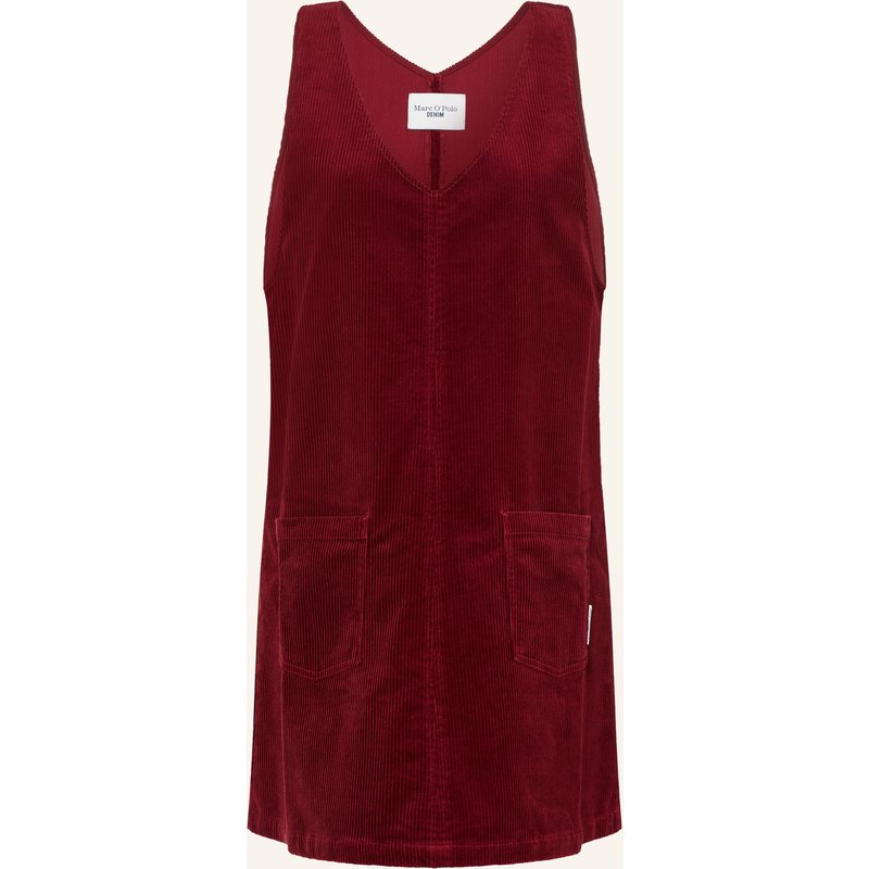 Marc O'polo Denim Cordkleid rot