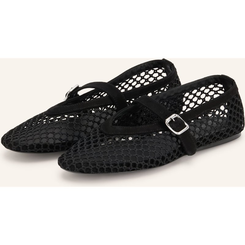 Mrs & Hugs Mary-Jane-Ballerinas schwarz