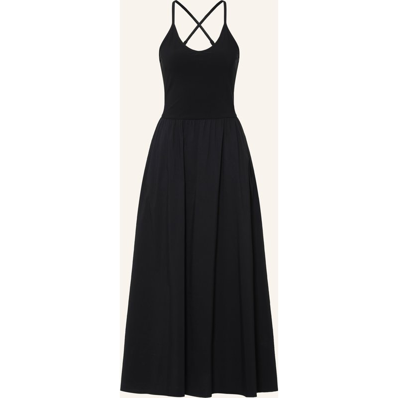 Sweaty Betty Kleid Im Materialmix schwarz