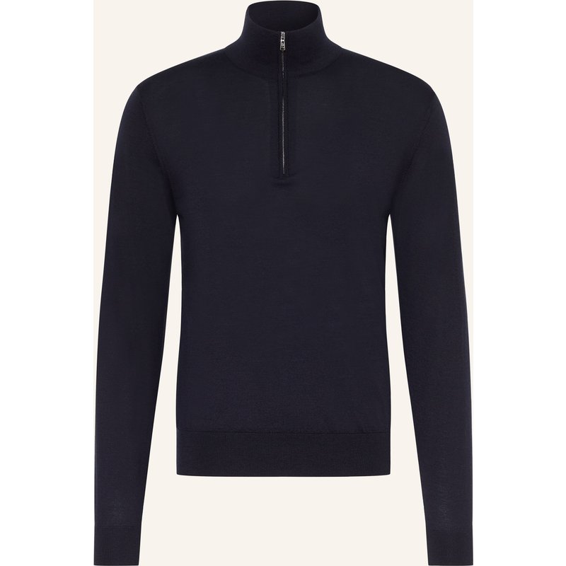 Fioroni Troyer Aus Merinowolle blau