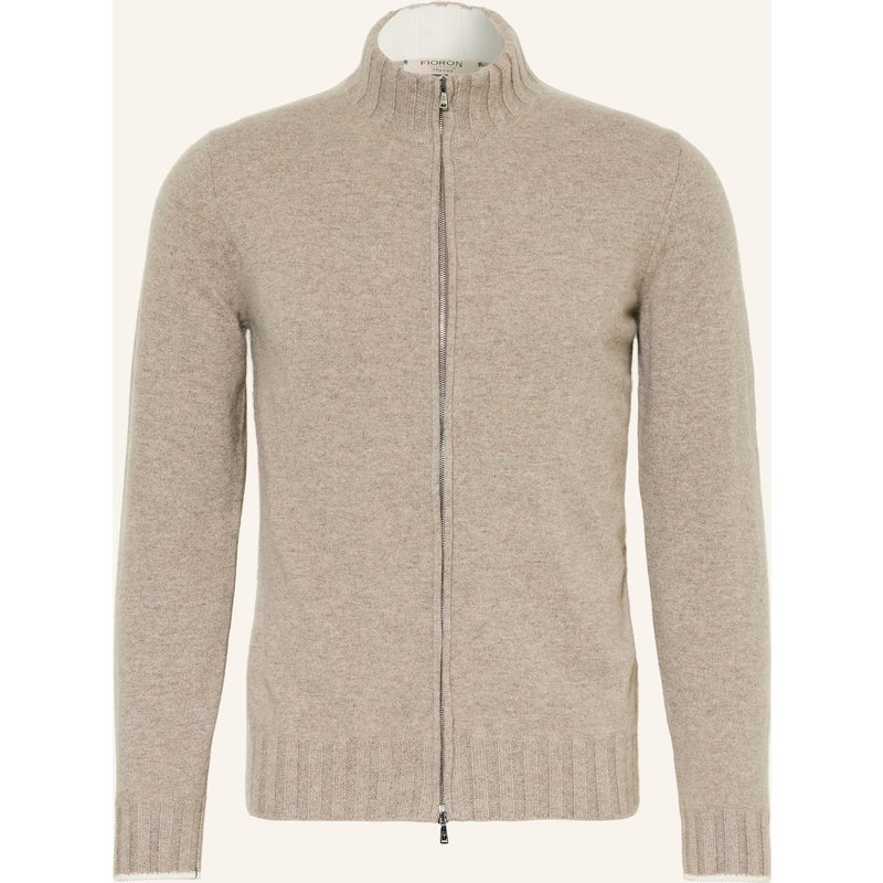 Fioroni Strickjacke Aus Cashmere beige