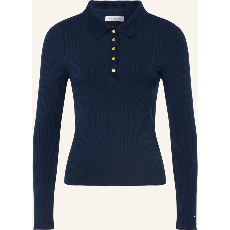 Tommy Hilfiger Jersey-Poloshirt blau