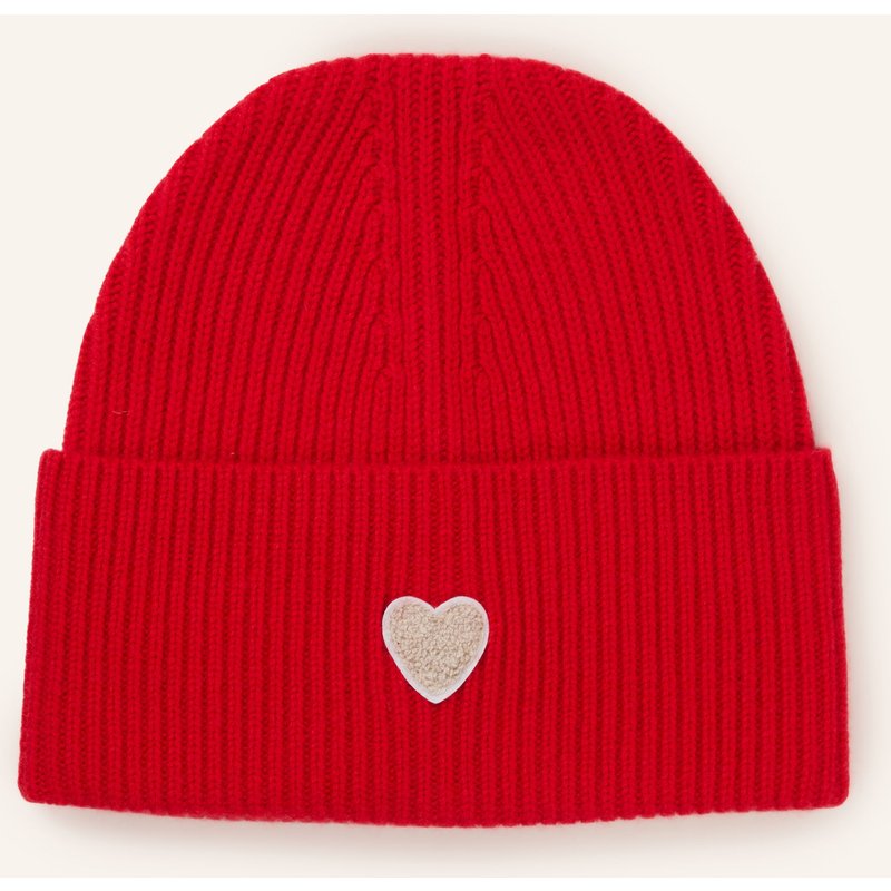 Darling Harbour Mütze Mit Cashmere rot