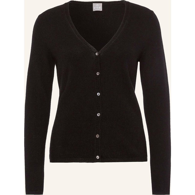 Ftc Cashmere Strickjacke Aus Cashmere schwarz