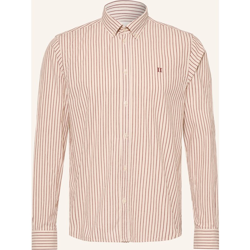 Les Deux Oxfordhemd Regular Fit braun
