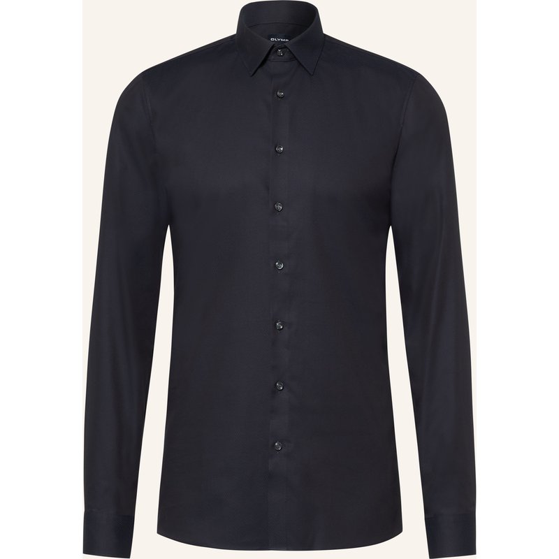 Olymp Hemd No. Six Super Slim Stretchable blau