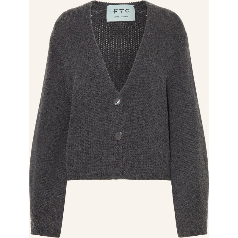 Ftc Cashmere Strickjacke Mit Cashmere grau