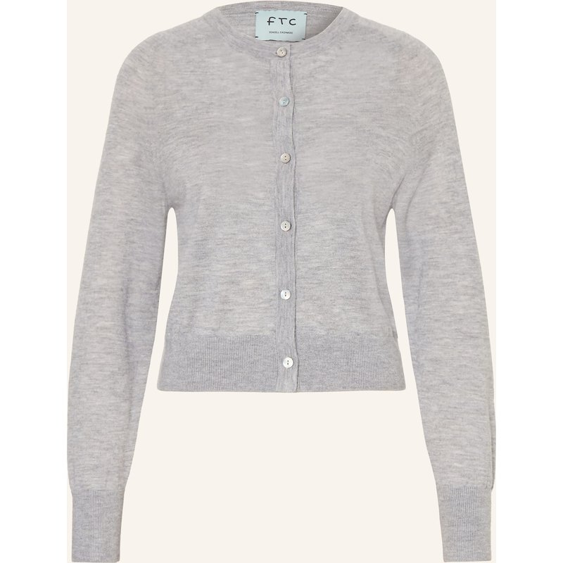 Ftc Cashmere Strickjacke Mit Cashmere grau
