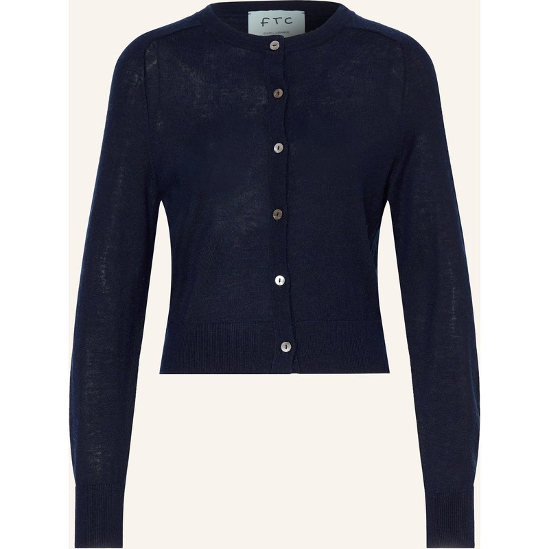 Ftc Cashmere Strickjacke Mit Cashmere blau
