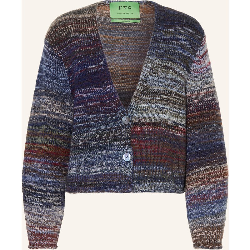 Ftc Cashmere Strickjacke Aus Cashmere blau