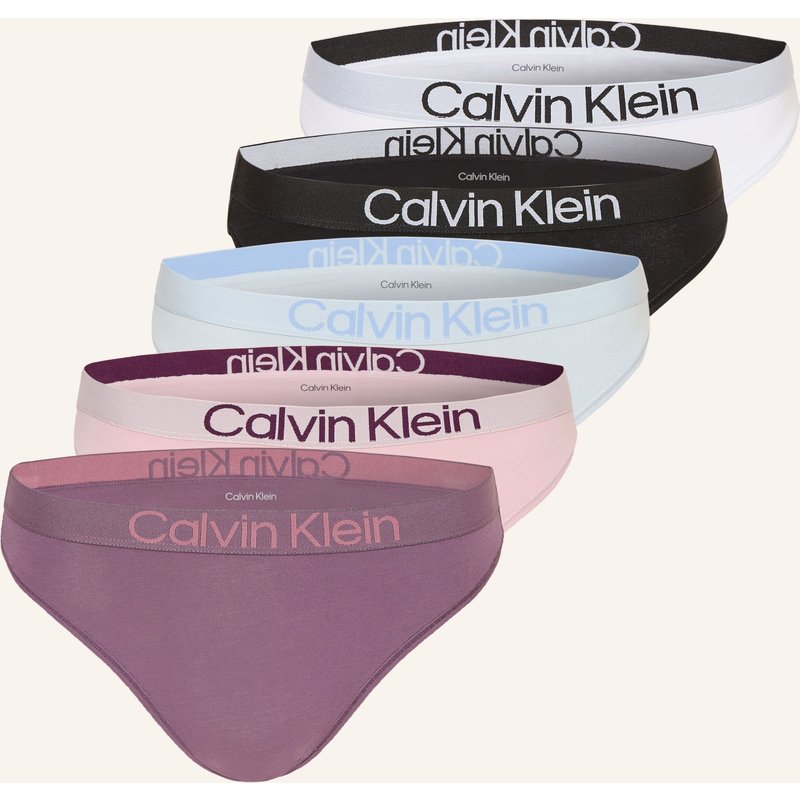 Calvin Klein 5er-Pack Slips Extra Soft Cotton weiss