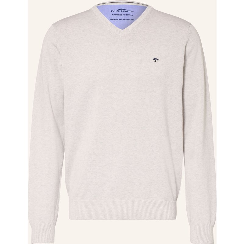 Fynch-Hatton Pullover weiss