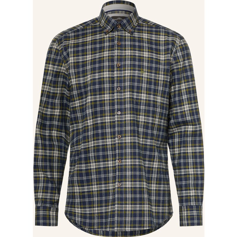 Fynch-Hatton Hemd Regular Fit blau