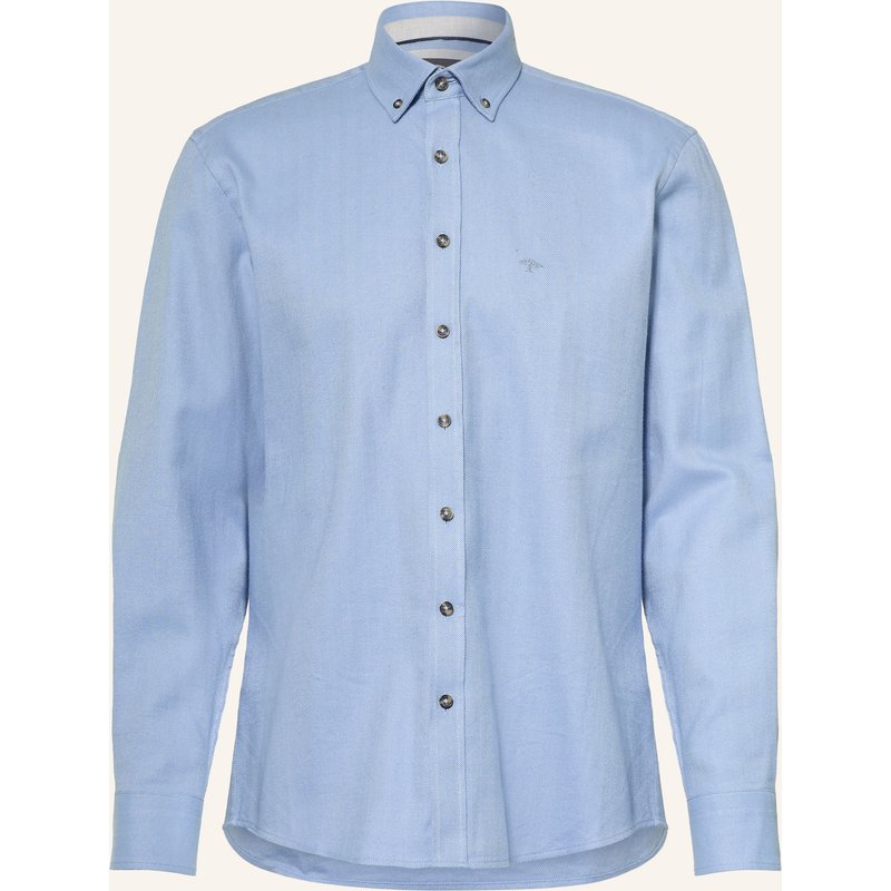 Fynch-Hatton Hemd Regular Fit blau
