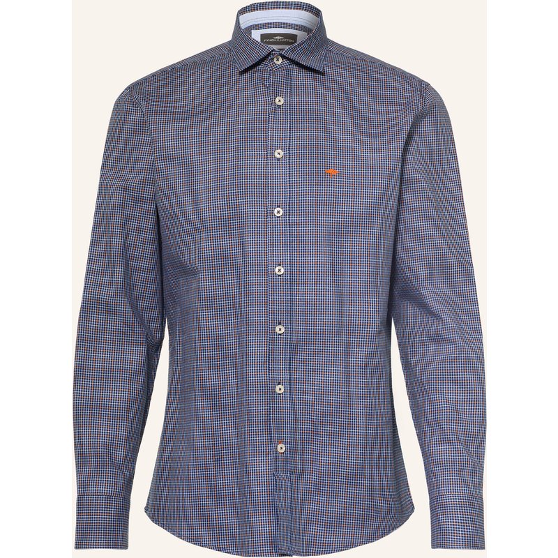 Fynch-Hatton Hemd Regular Fit blau