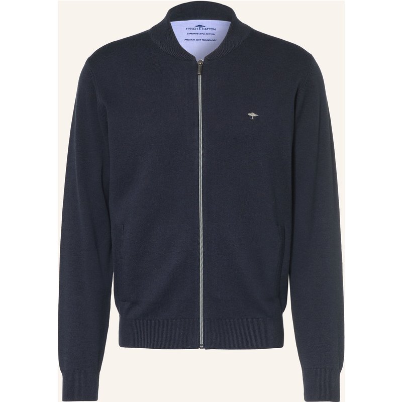 Fynch-Hatton Strickjacke blau