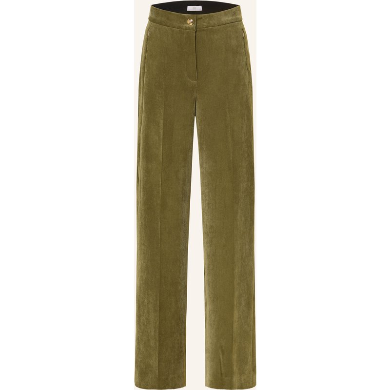 Riani Marlenehose Aus Cord gruen