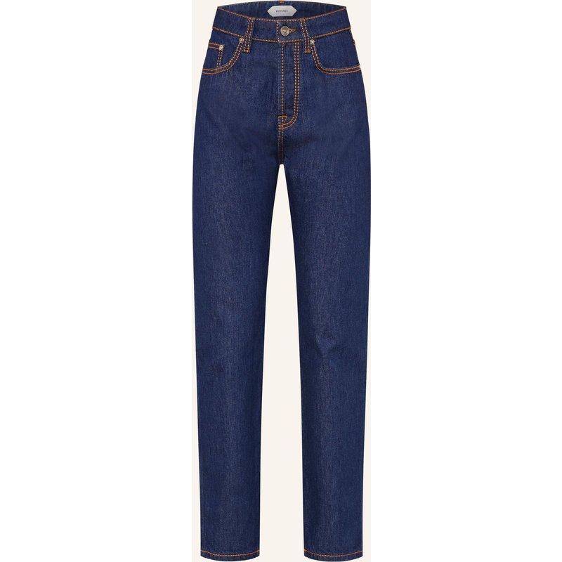 Versace Straight Jeans blau