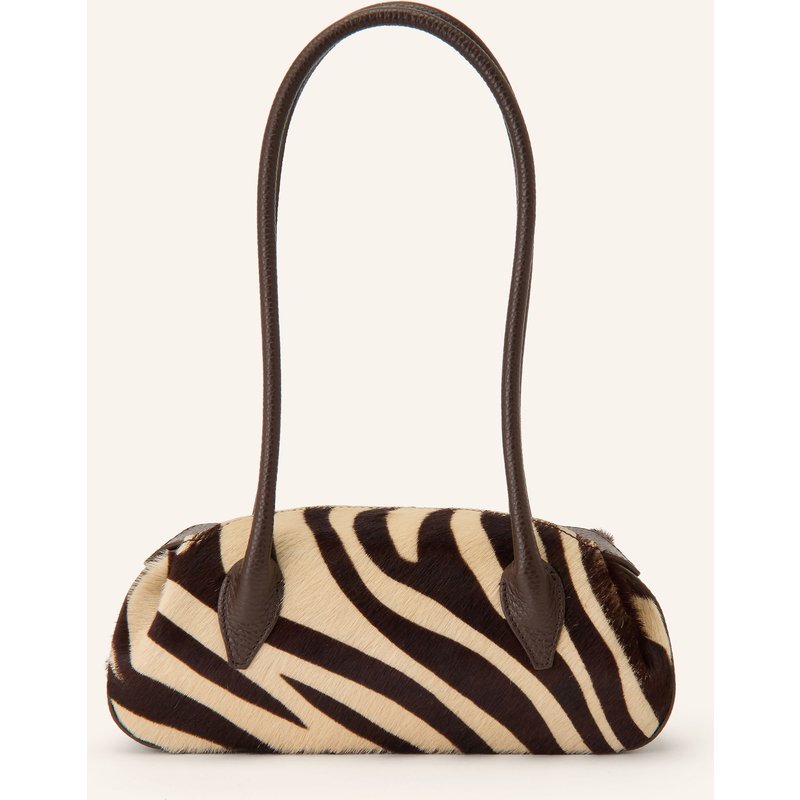 Yuzefi Schultertasche Oyster Mini braun