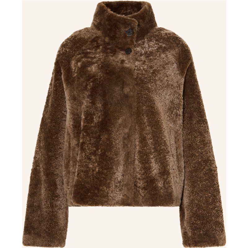 Arma Lederjacke Zum Wenden braun