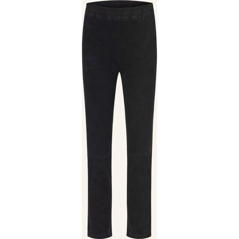 Arma 7/8-Hose Provence Aus Leder blau