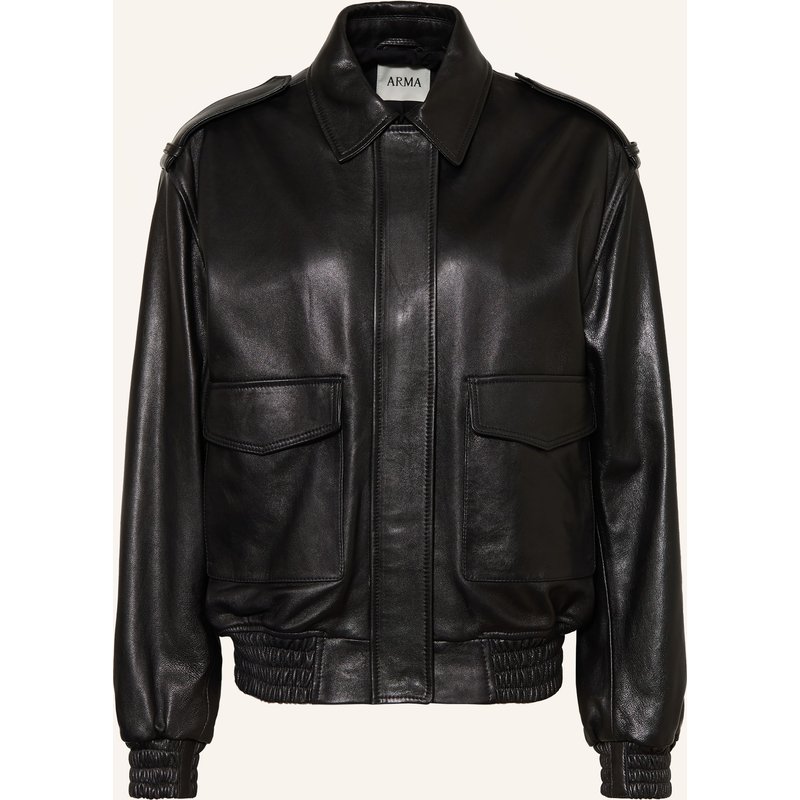 Arma Lederjacke Astra schwarz