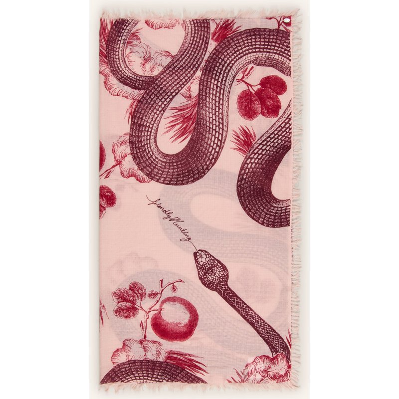 Friendly Hunting Cashmere-Tuch rosa