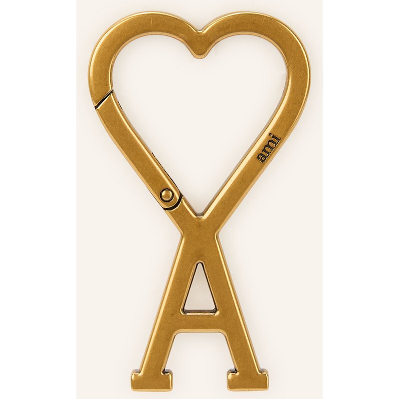 Ami Paris Schlüsselanhänger Ami De Coeur gold