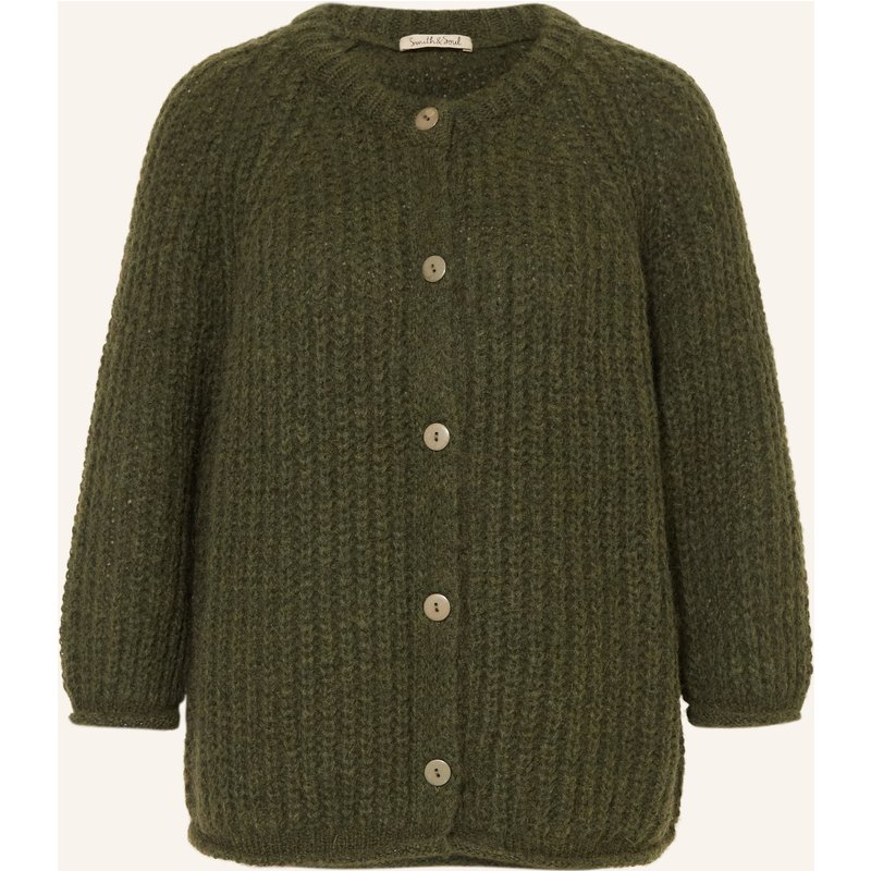 Smith & Soul Strickjacke gruen